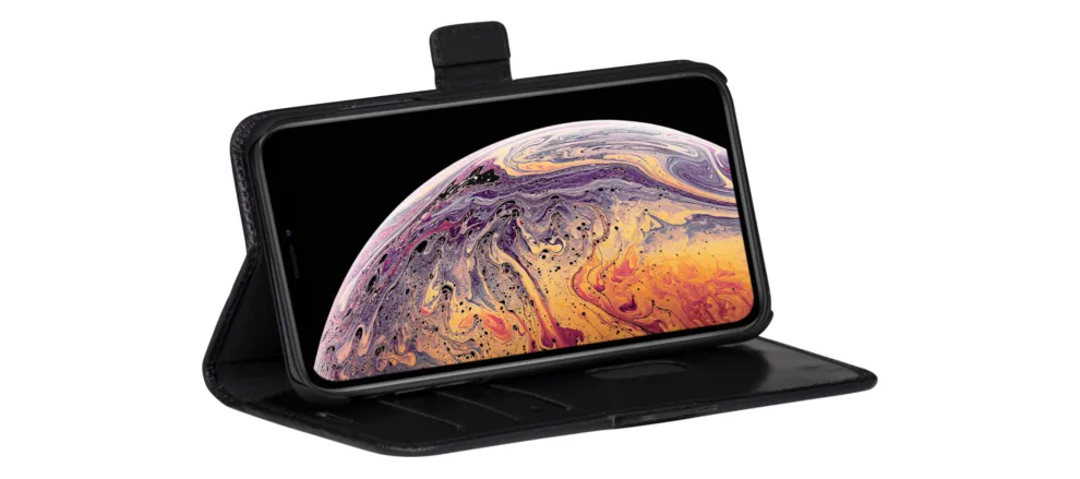 Dbramante1928 Copenhagen, iPhone XS Max - Wallet Case, Black