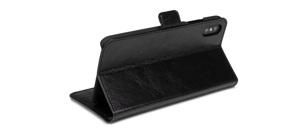 Dbramante1928 Copenhagen, iPhone XS Max - Wallet Case, Black