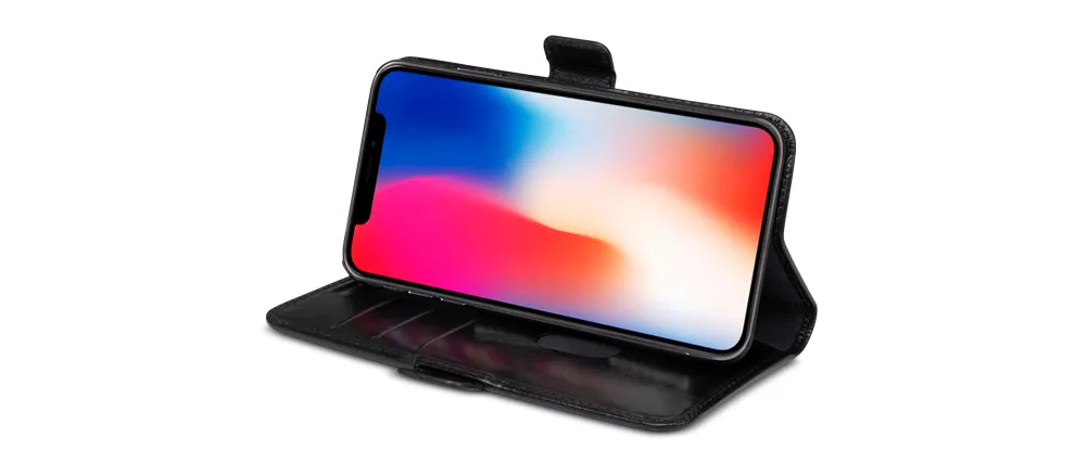 Dbramante1928 Copenhagen, iPhone XS Max - Wallet Case, Black