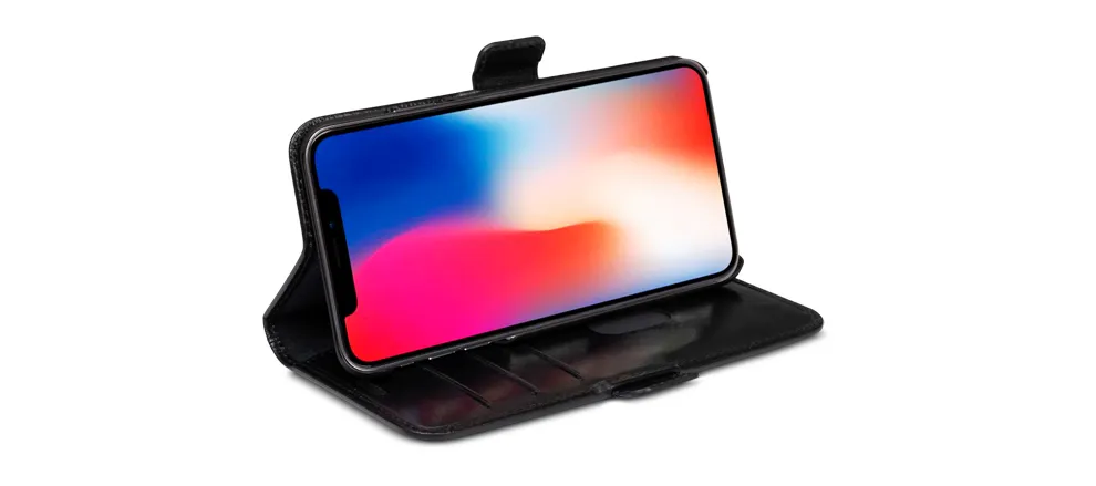 Dbramante1928 Copenhagen, iPhone XS Max - Wallet Case, Black