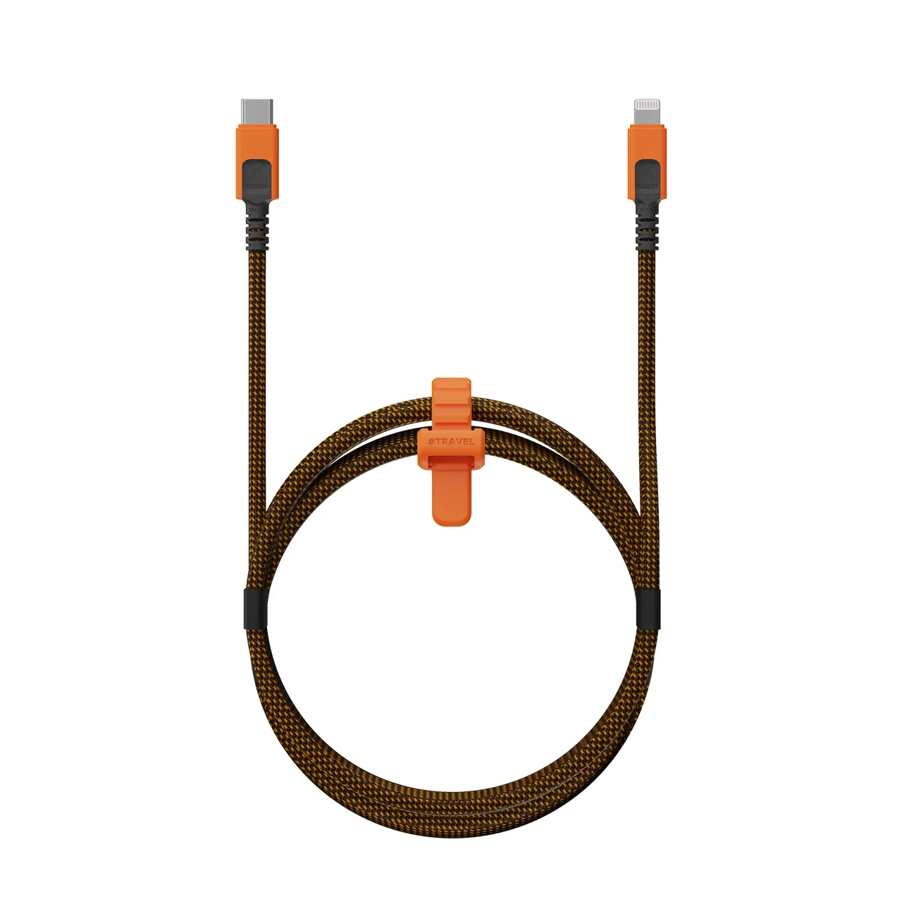 XTORM Xtreme USB-C &ndash; Lightning -kaapeli, 1,5 m, musta