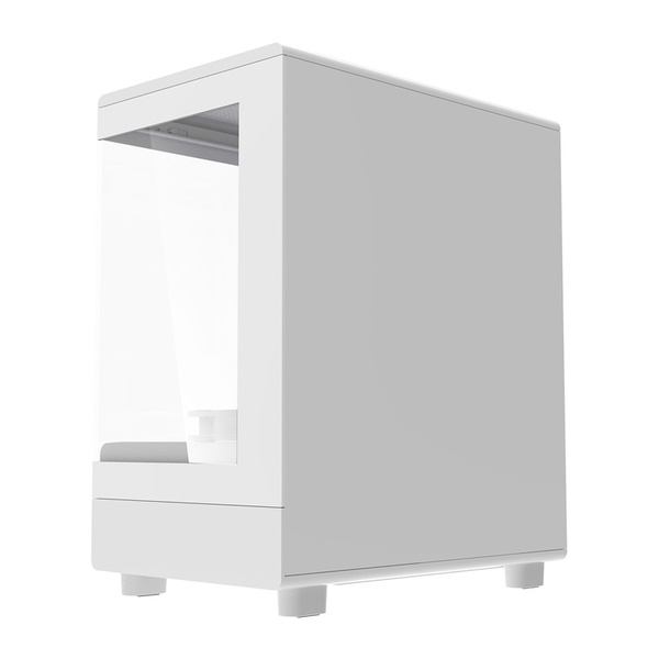 DARKFLASH DB330M Mini-Tower Case with window and RGB lighting, White