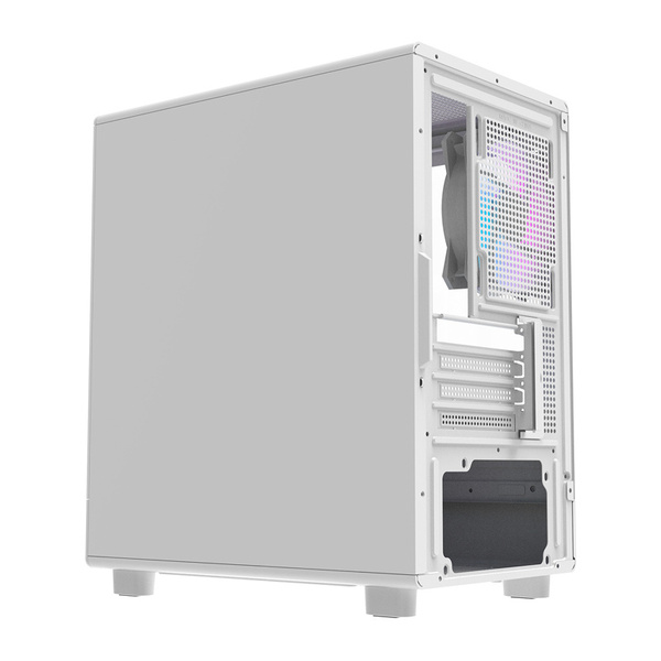 DARKFLASH DB330M Mini-Tower Case with window and RGB lighting, White