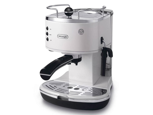 Delonghi Icona ECO 311.W - espressomaskin, Svart, Rostfritt st&aring;l, Vit