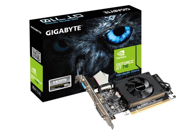 Gigabyte GeForce GT 710 2GB -n&auml;yt&ouml;nohjain