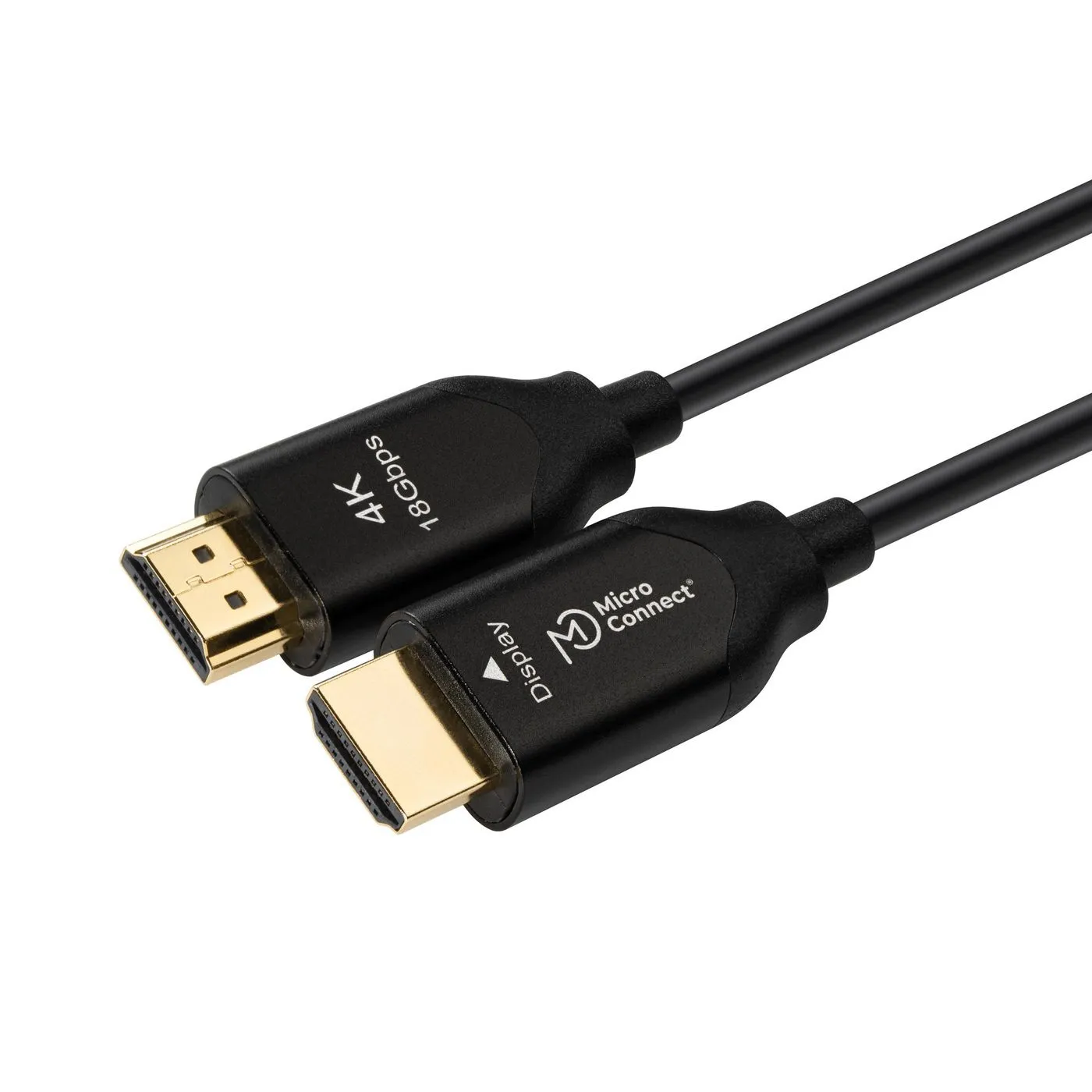 MicroConnect Optic HDMI – HDMI 2.0a - cable, 10 m, Black