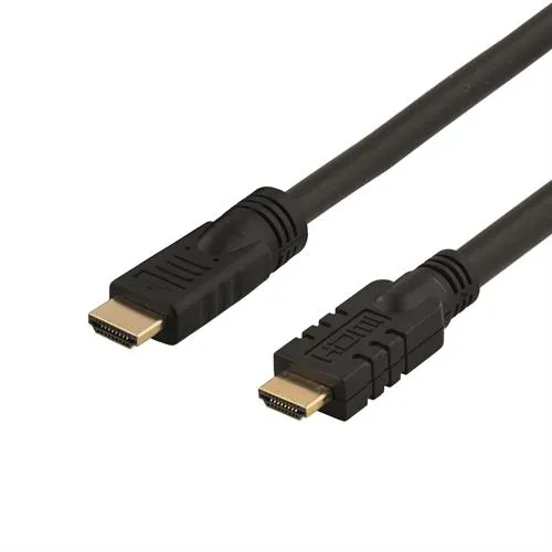 Deltaco HDMI – HDMI 1.4 - kabel, 20 m, Svart