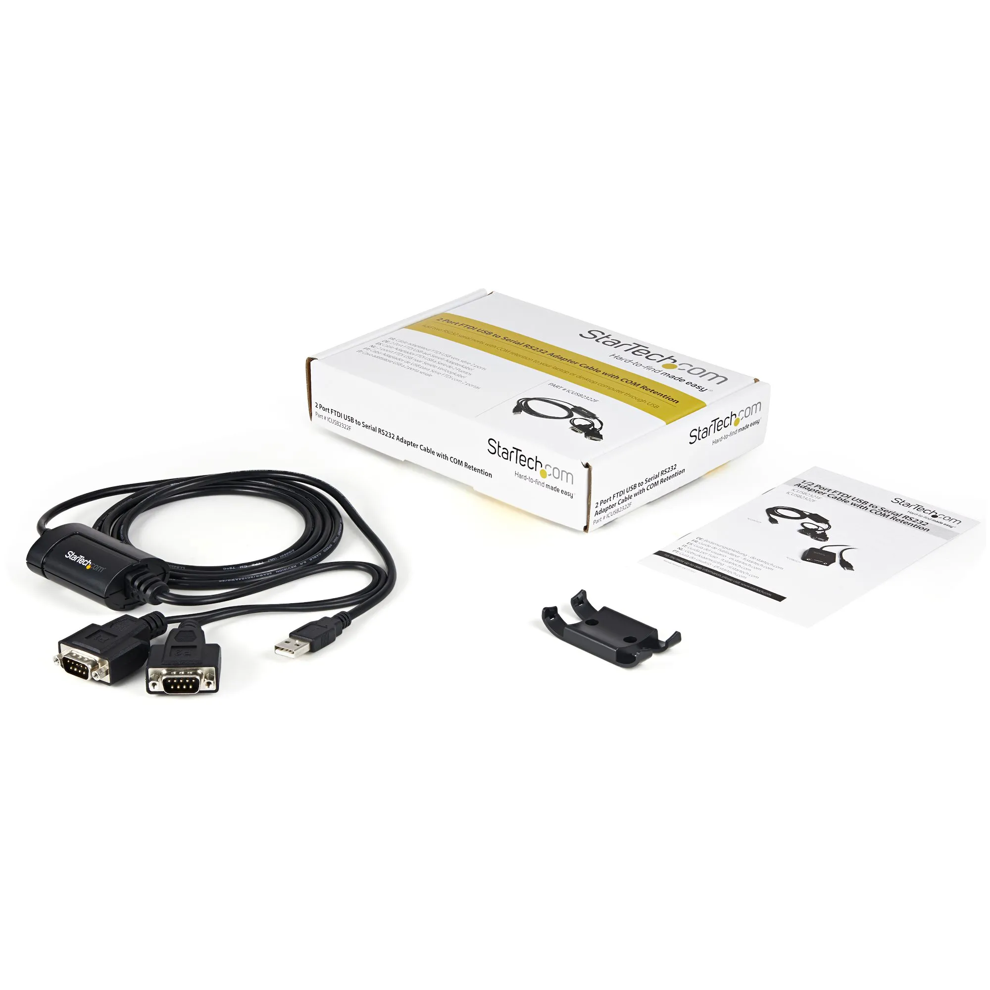 2 PORT USB TO SERIAL CABLE