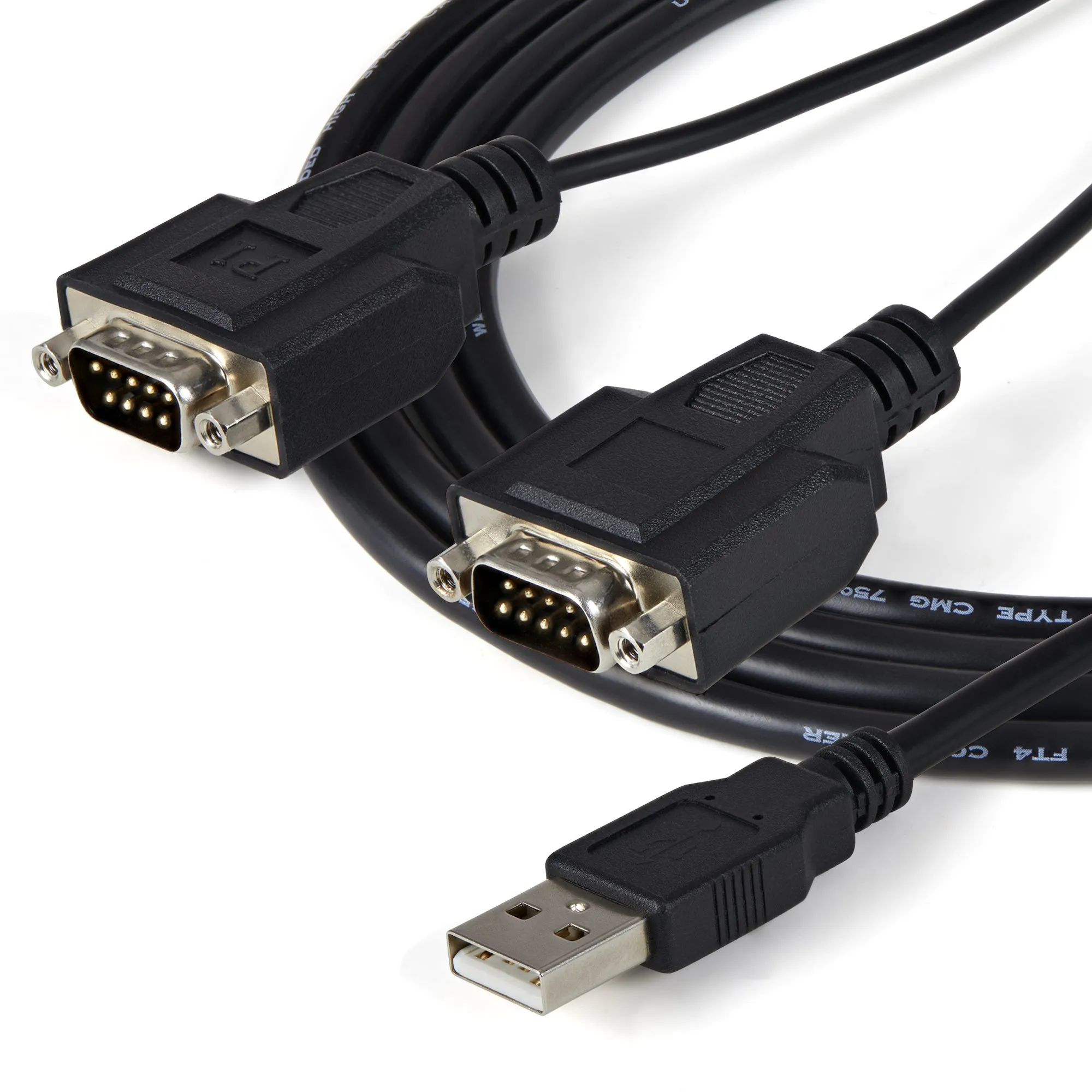 2 PORT USB TO SERIAL CABLE