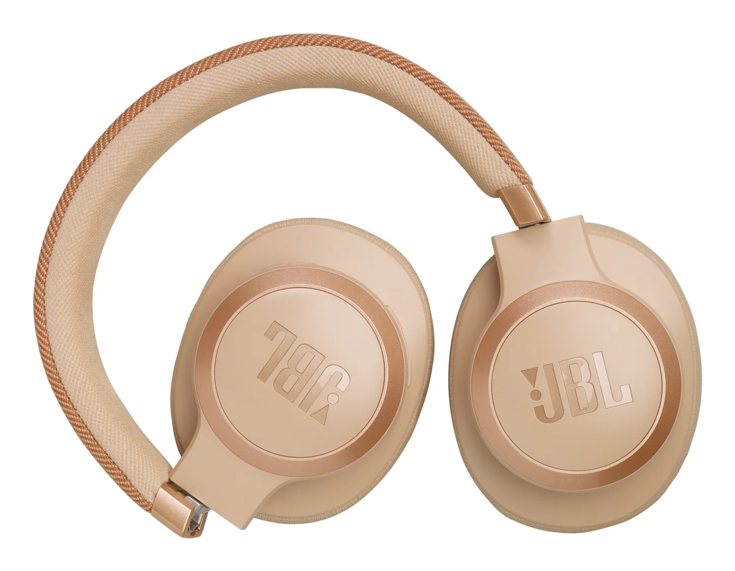 JBL Live 770NC - tr&aring;dl&ouml;sa h&ouml;rlurar, sand