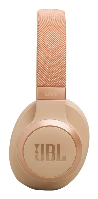 JBL Live 770NC - tr&aring;dl&ouml;sa h&ouml;rlurar, sand