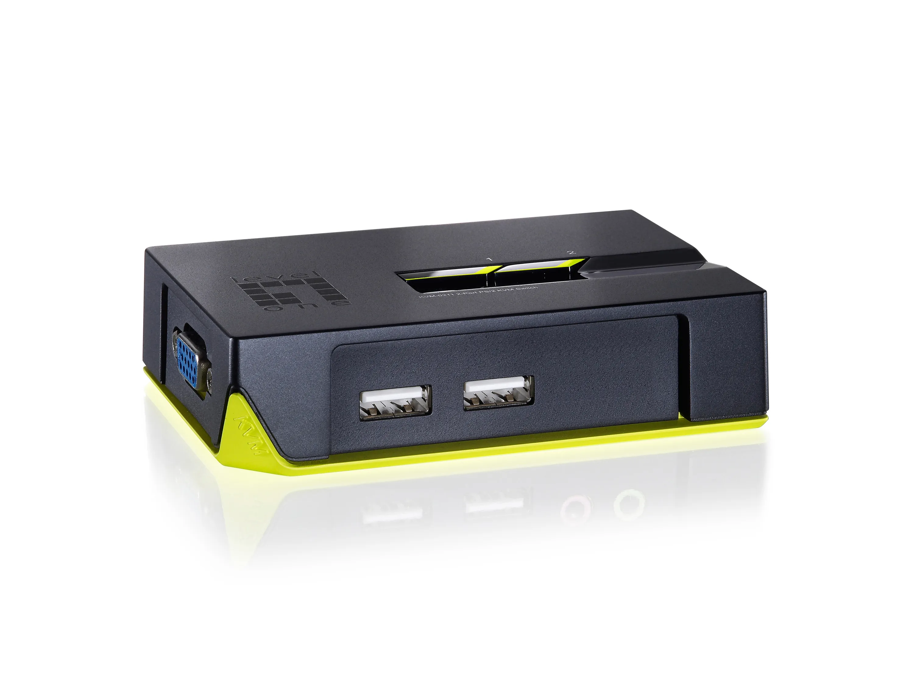 KV02 Port/USB LevelOne KVM-022