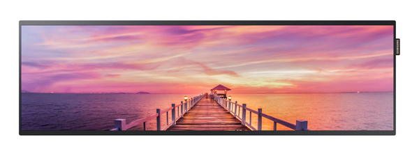 SAMSUNG SH37F 37inch Stretched display Edge-LED 1920x540 16:45 aspect ratio 700nits HDMI DVI-I (D-sub common) DP in/out USB RS232