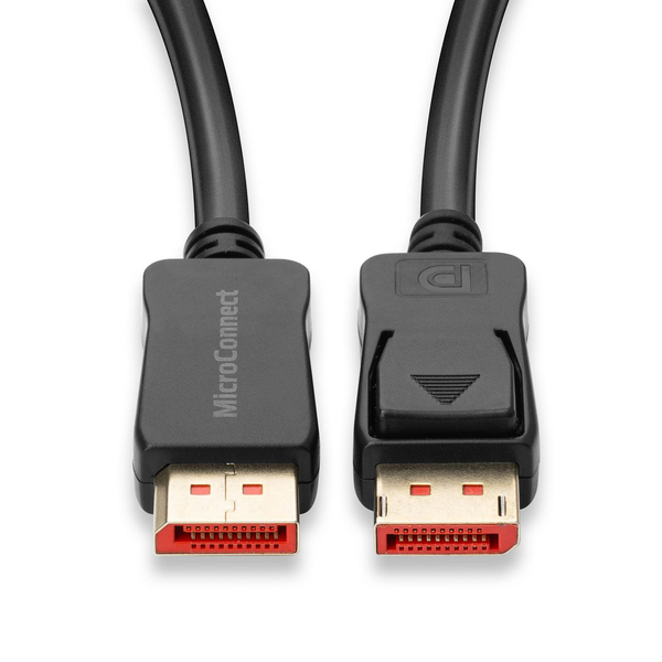 MicroConnect DisplayPort 1.4 -kaapeli, jossa 8K, 0,5 m, musta