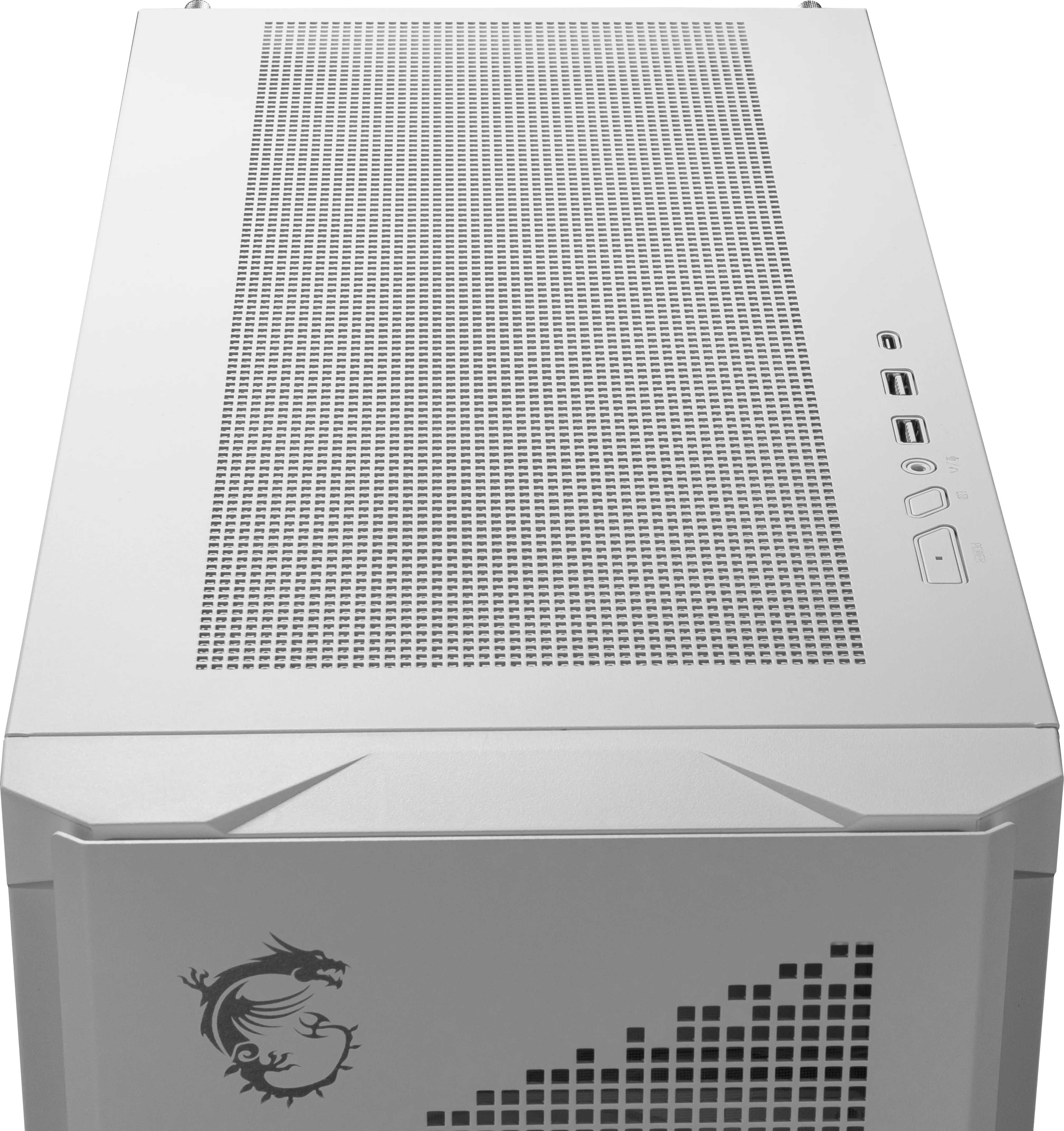 MSI MPG VELOX 300R AIRFLOW PZ Midi-Tower Case with window and RGB lighting, White