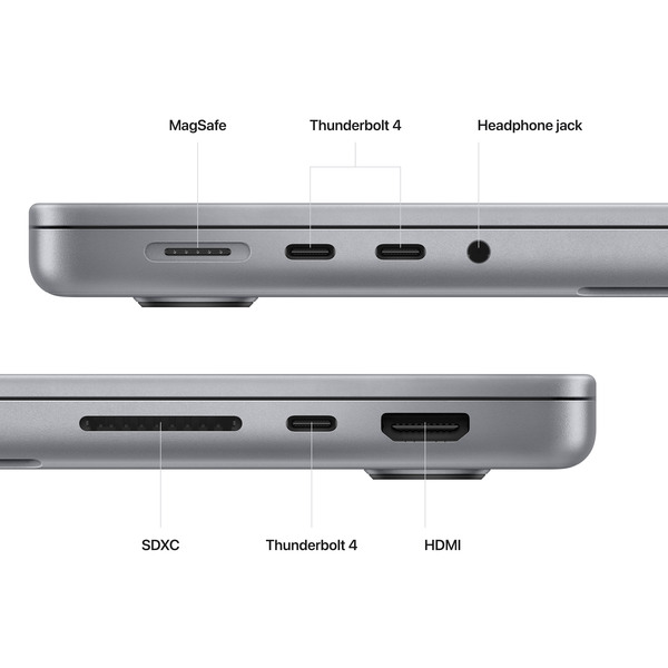 CTO Apple MacBook Pro 14", M2 Pro (12C CPU / 19C GPU), 32GB, 2TB, 96 W, macOS - notebook, Space Grey (US English) MPHF3 CTO Apple MacBook Pro 14", M2 Pro (12C CPU / 19C GPU), 32GB, 2TB, 96 W, macOS - notebook, Space Grey (US English) MPHF3