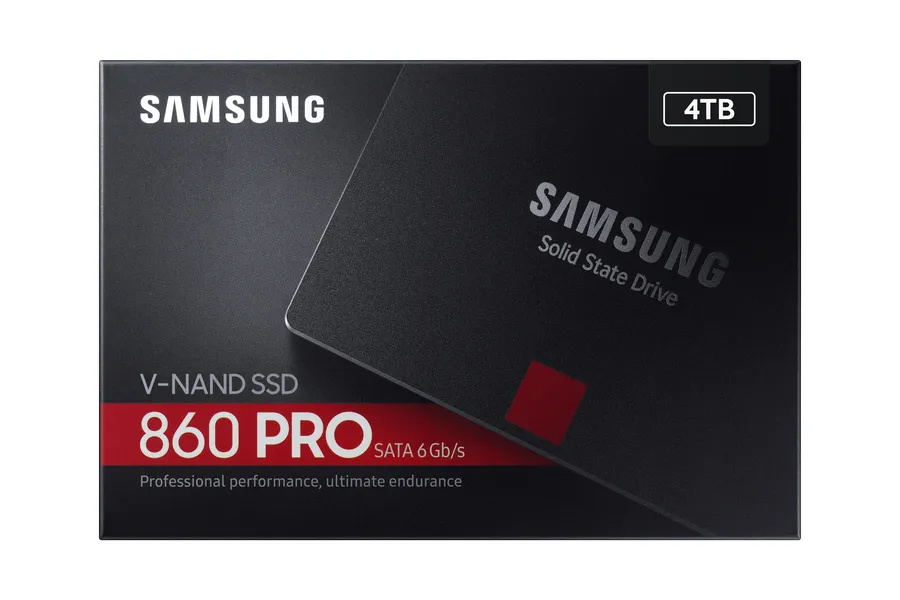 Samsung 4TB 860 PRO, 2.5", V-NAND, SATA III, 560/530 MB/s - SSD