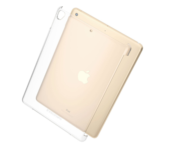 Pipetto Clear Back Cover, iPad 9.7" 2018 -suojakotelo, L&auml;pin&auml;kyv&auml;