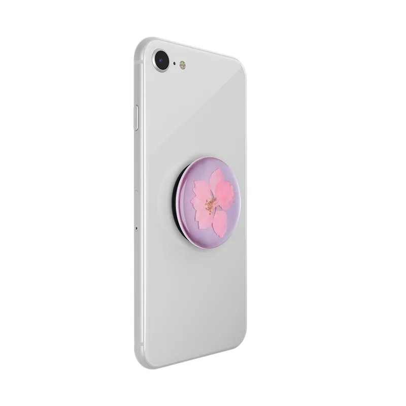 POPSOCKETS Pressed Flower Delphinium Avtagbart Grip med St&auml;llfunktion Premium