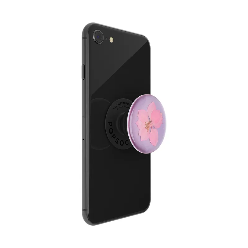 POPSOCKETS Pressed Flower Delphinium Avtagbart Grip med St&auml;llfunktion Premium