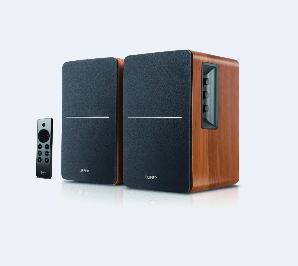 Edifier R1280DBs Active Speaker/Bluetooth/Optical/Coaxial/Dual RCA Inputs/Wireless remote/42W Brown