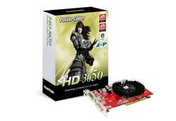 Powercolor HD 3650 1GB - Graphics card