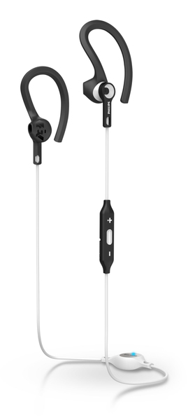PHILIPS BT SPORTS HEADPHONES,WHITE/BLACK