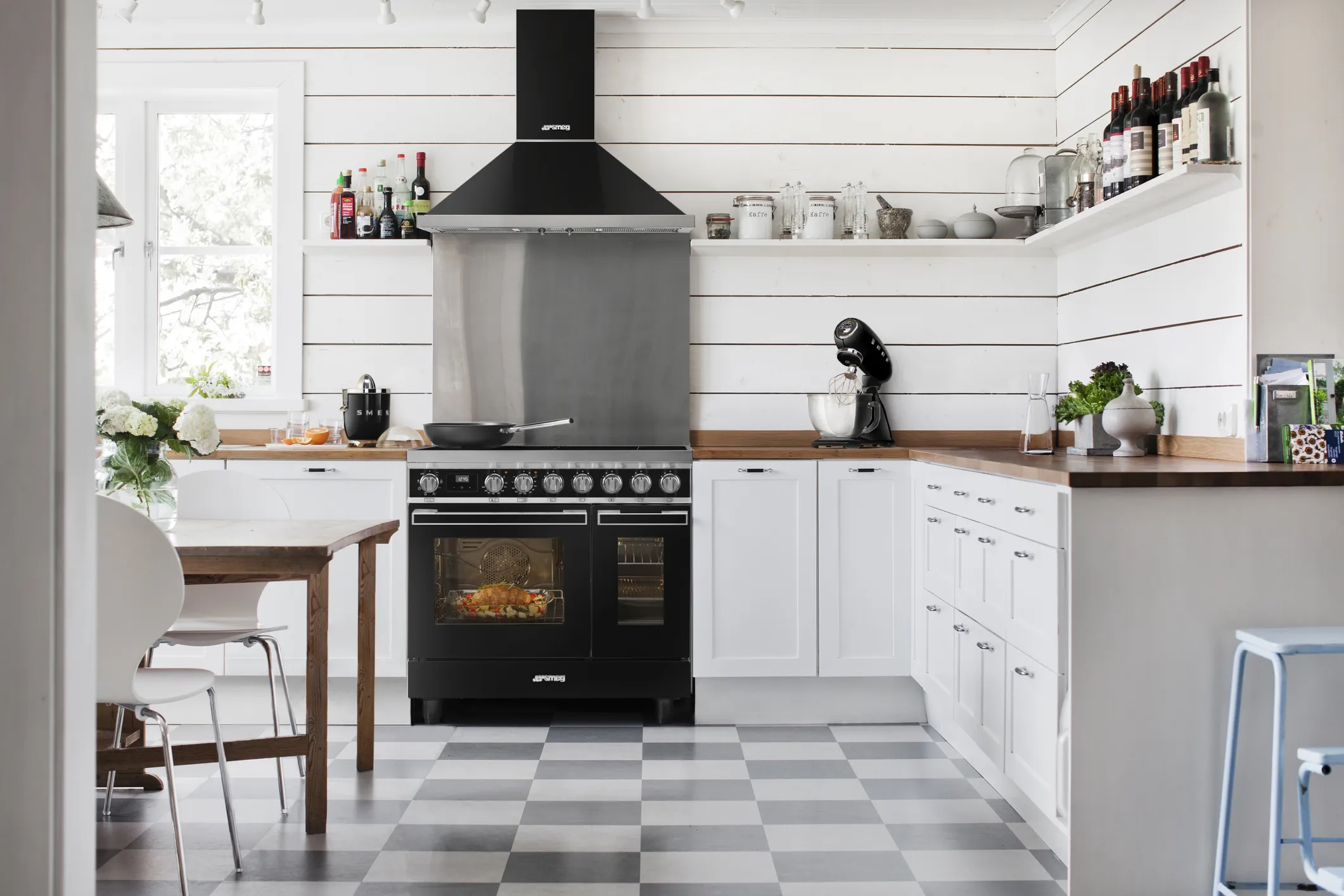 Smeg 50's Style - food processor, Black