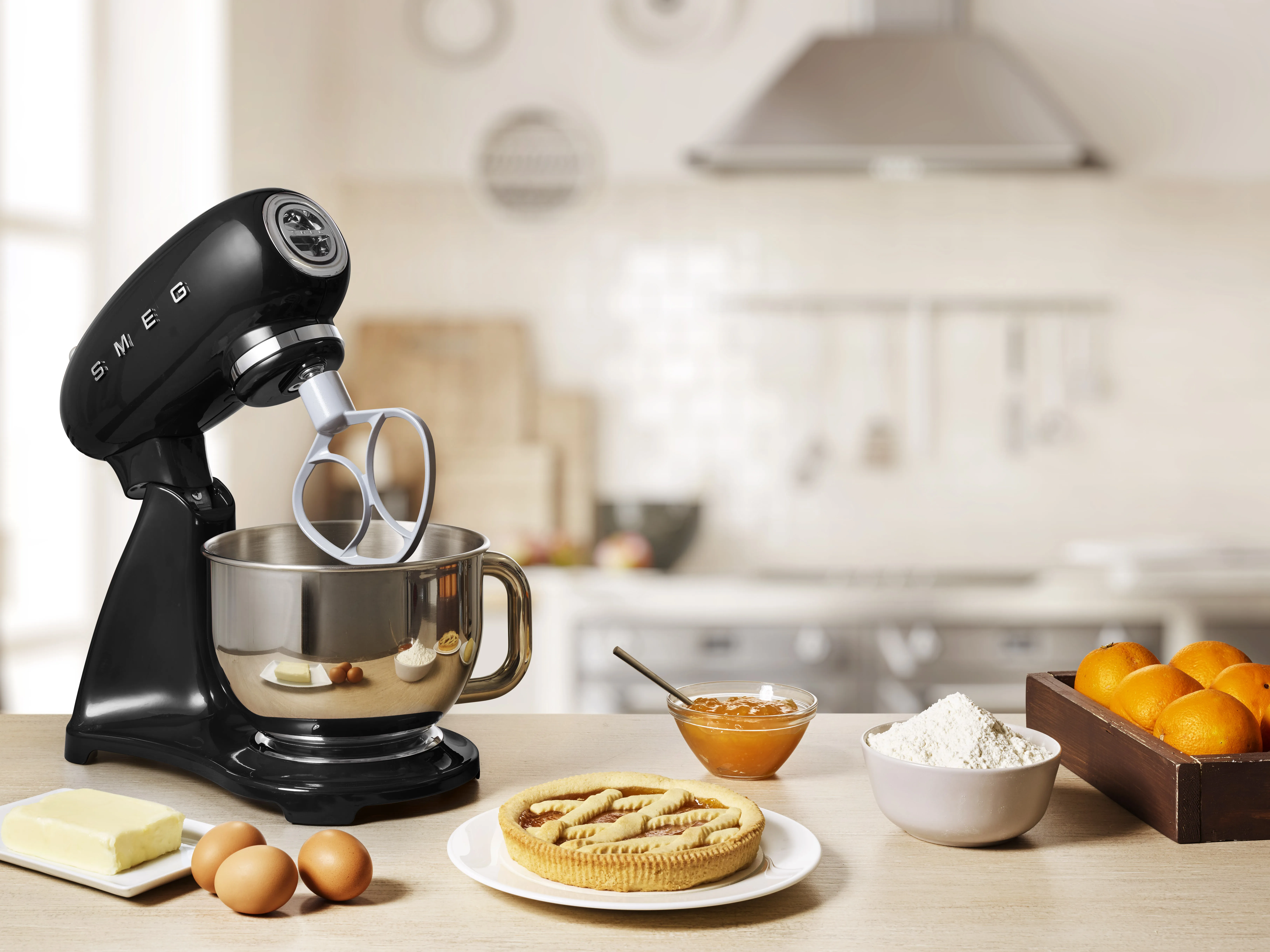 Smeg 50's Style - food processor, Black