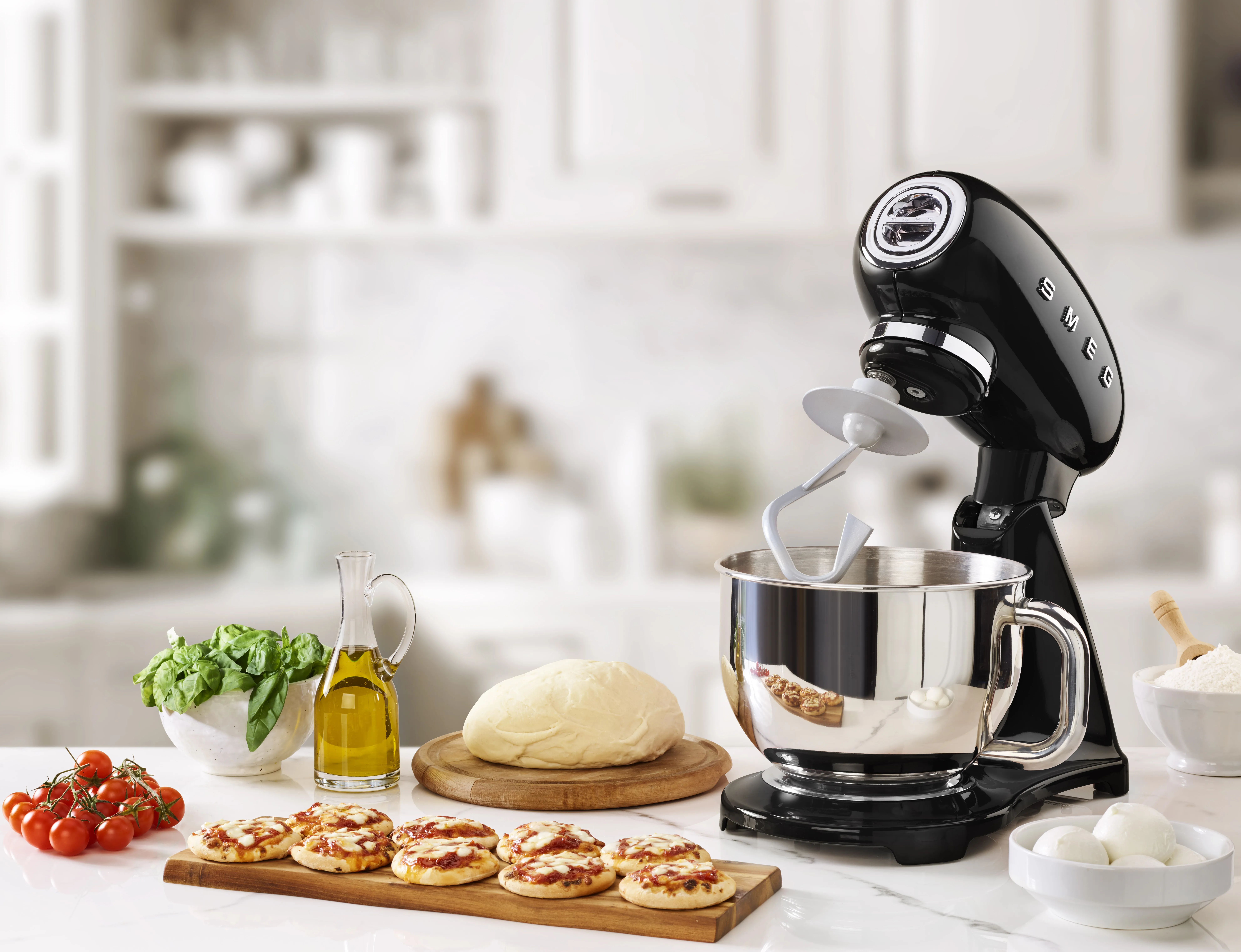 Smeg 50's Style - food processor, Black