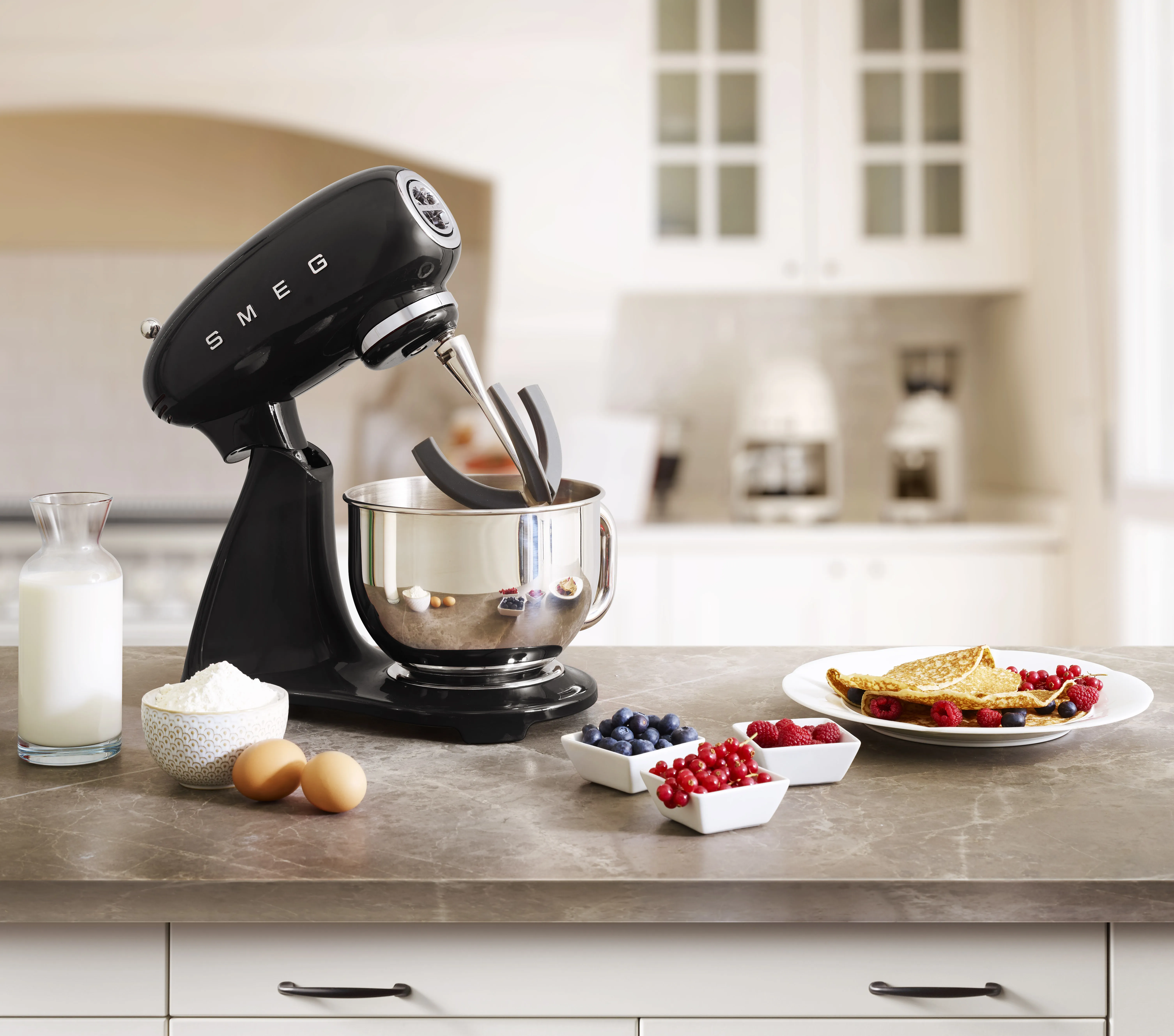 Smeg 50's Style - food processor, Black