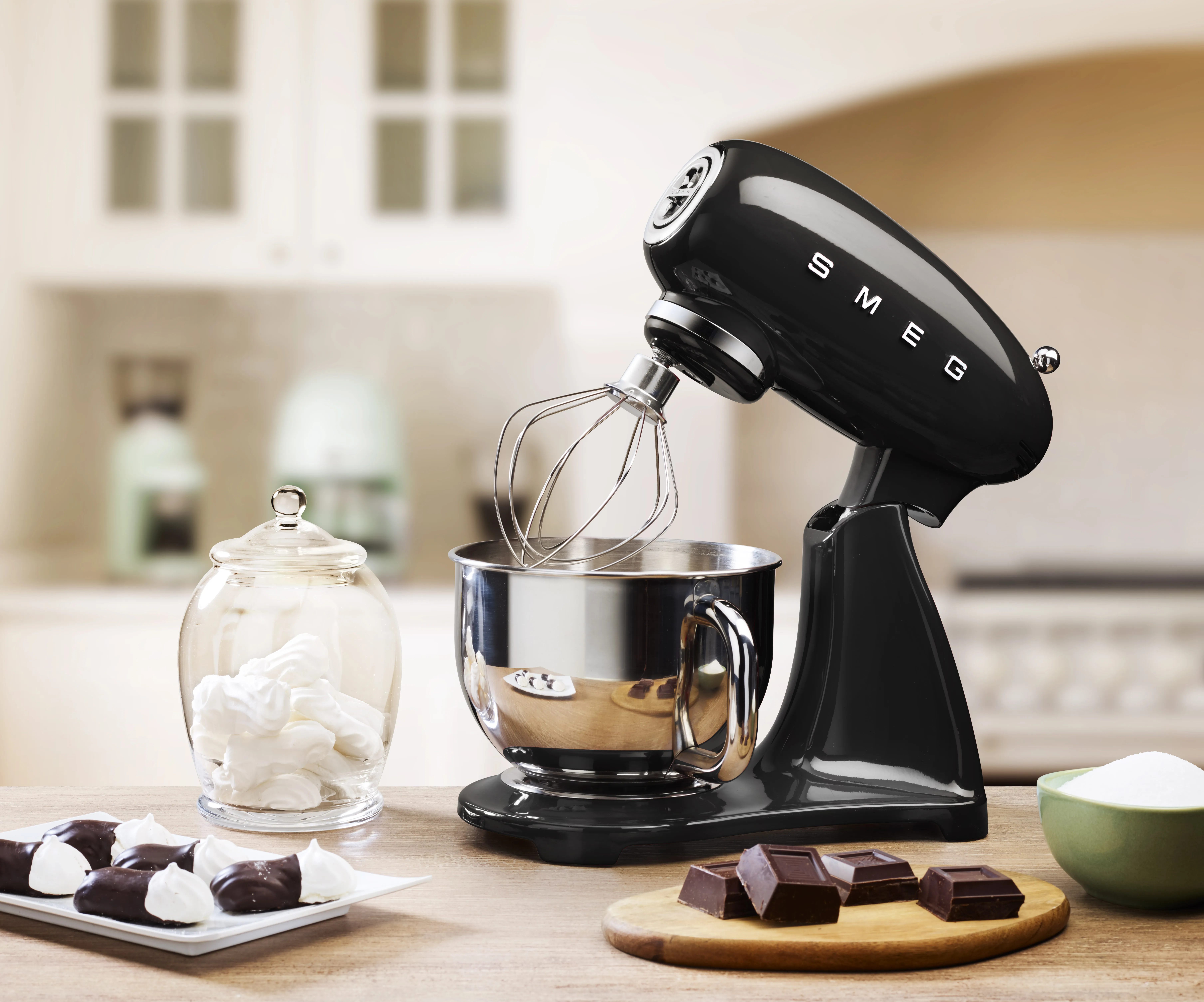 Smeg 50's Style - food processor, Black