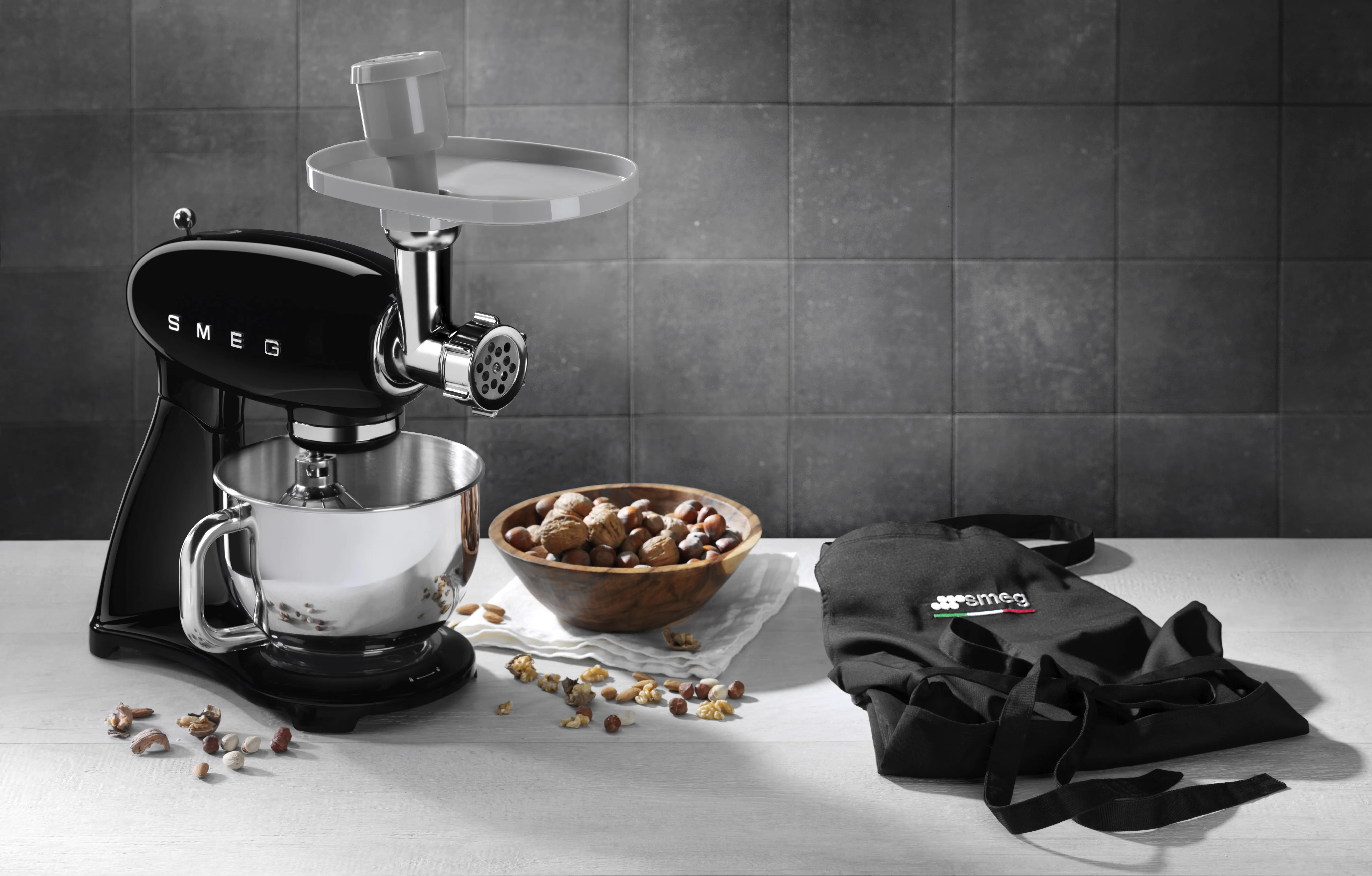 Smeg 50's Style - food processor, Black