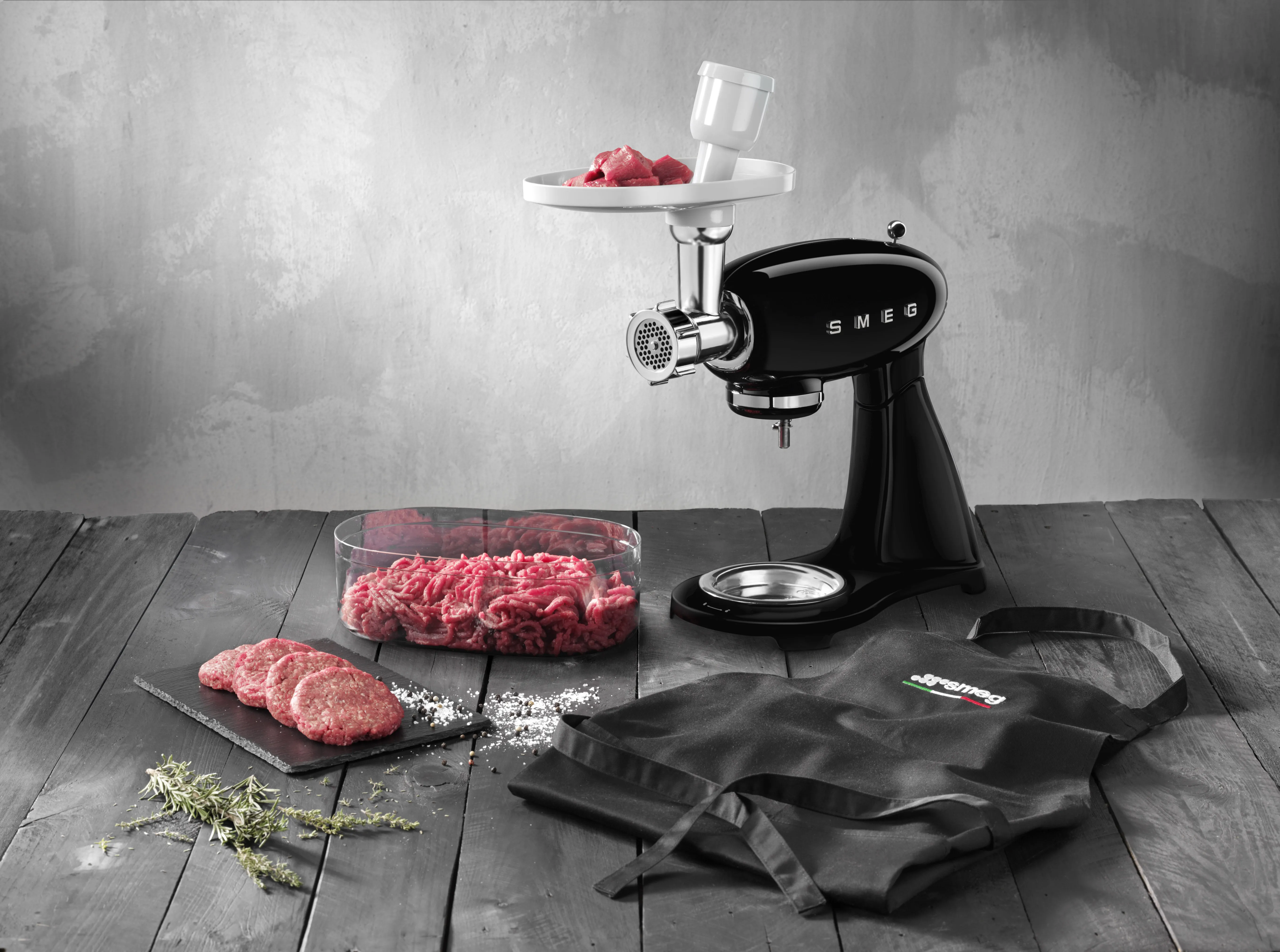 Smeg 50's Style - food processor, Black