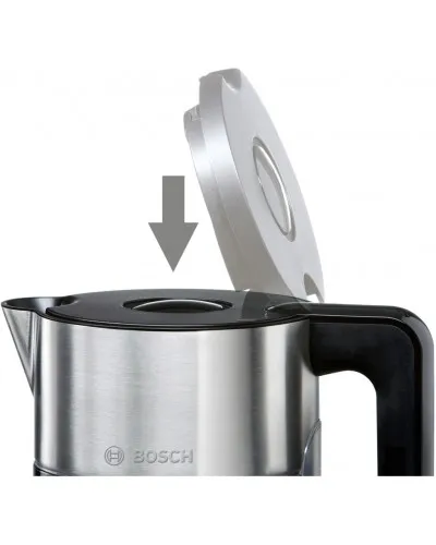 Bosch Styline TWK 8613P vattenkokare, 1,5 l, 2400 W, svart