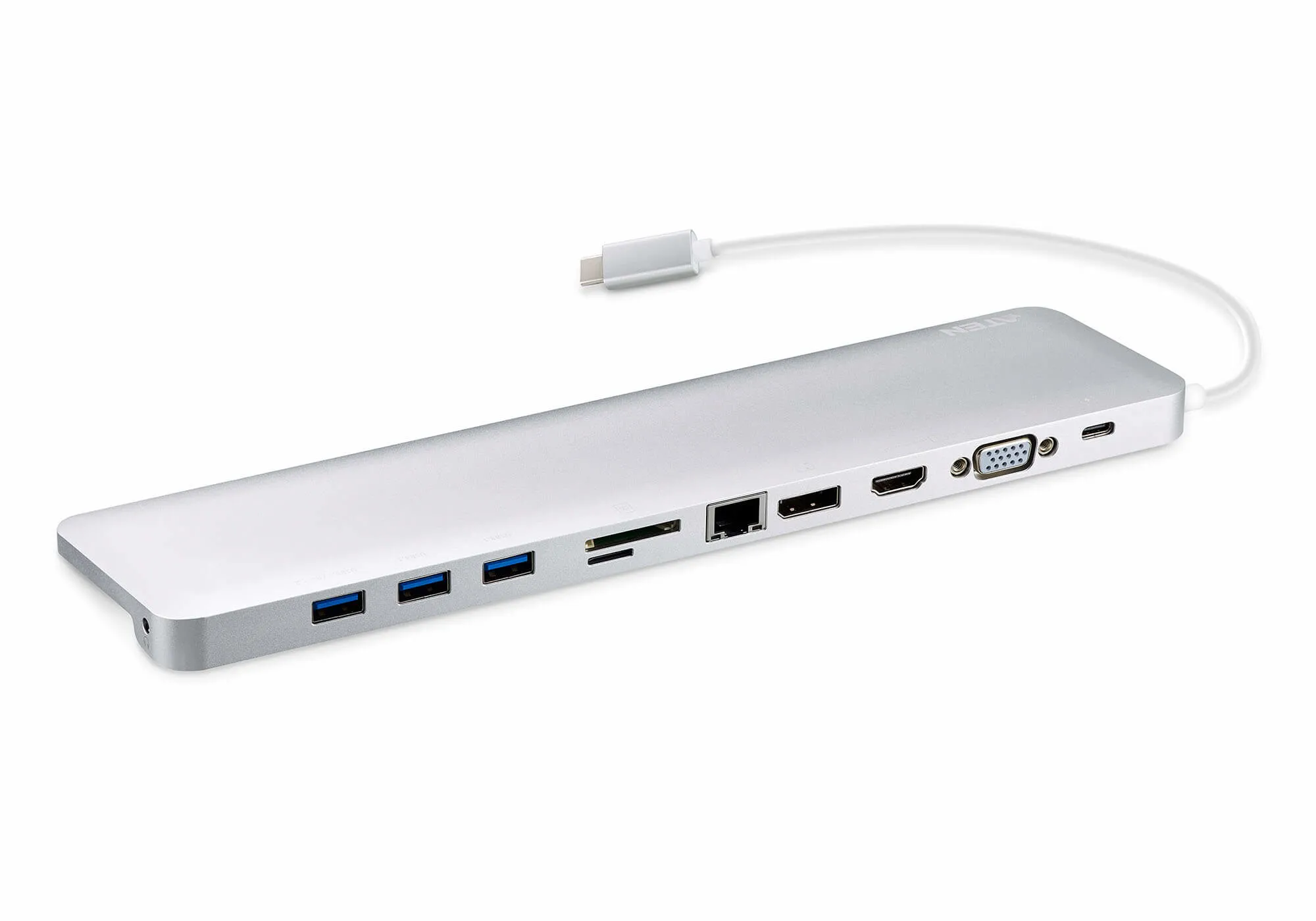 ATEN USB-C Multiport Dock with Power Pass-Through