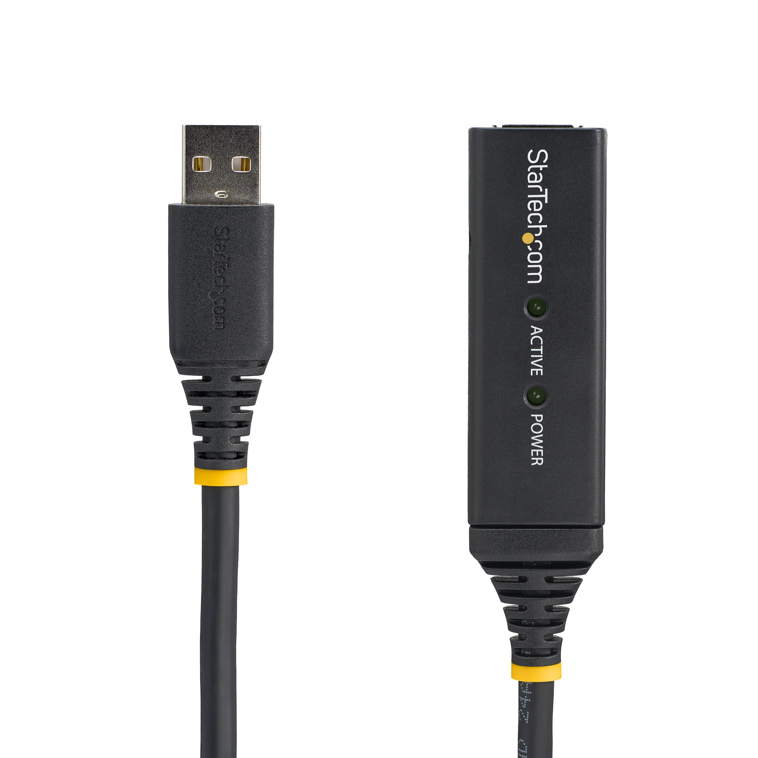 USB 2.0 active extension cable, 25 m, Black