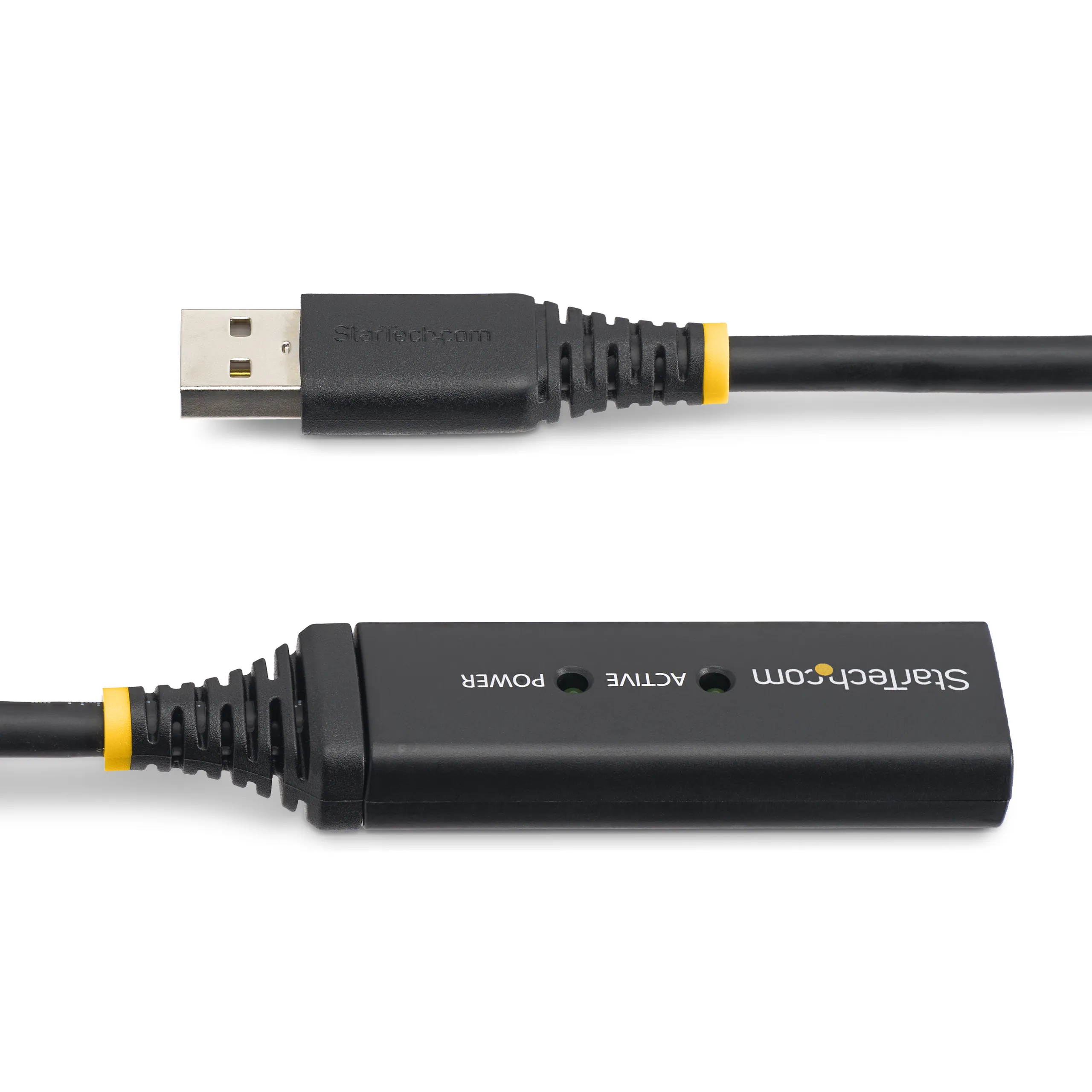 StarTech USB 2.0 active extension cable, 5 m, Black