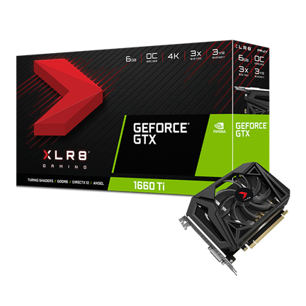 PNY GeForce GTX 1660 Ti XLR8 Gaming OC 6GB - Graphics card