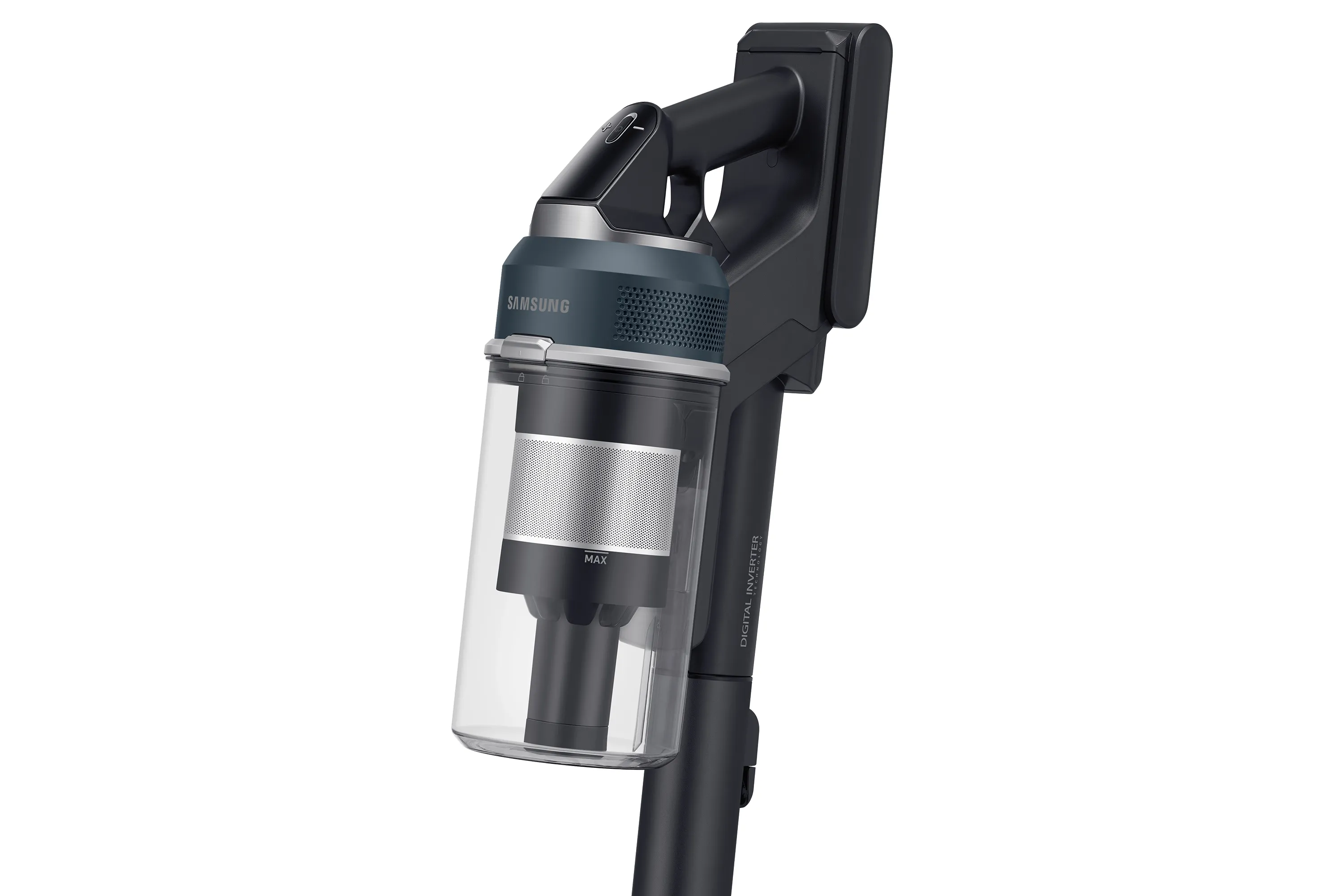 Samsung Jet 85 Complete VS20C8524TB/WA 0.8 L 2.2 Ah 580 W 210 AW bagless 2-in-1 Stick vacuum cleaner, Black/Blue