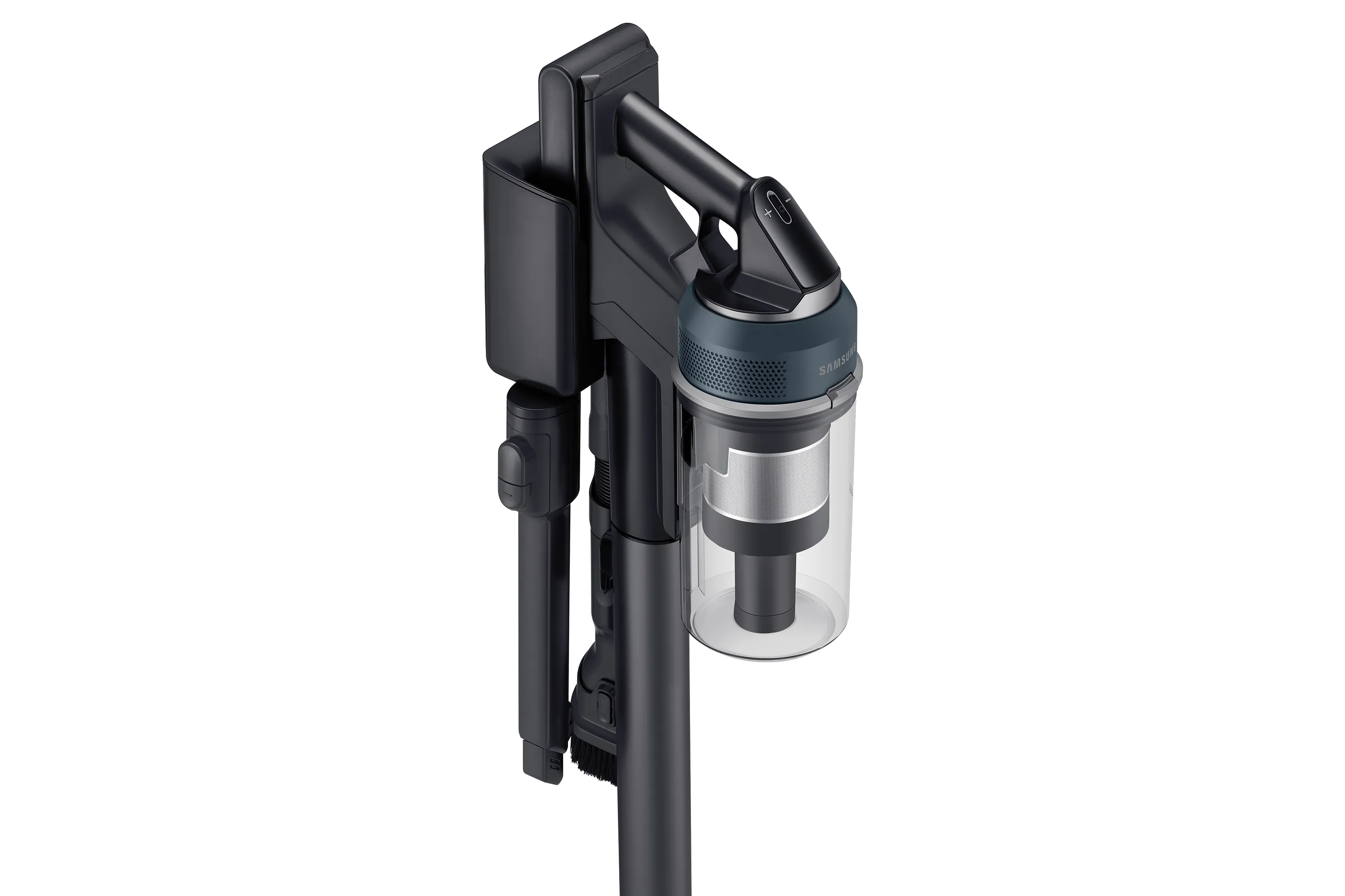 Samsung Jet 85 Complete VS20C8524TB/WA 0.8 L 2.2 Ah 580 W 210 AW bagless 2-in-1 Stick vacuum cleaner, Black/Blue