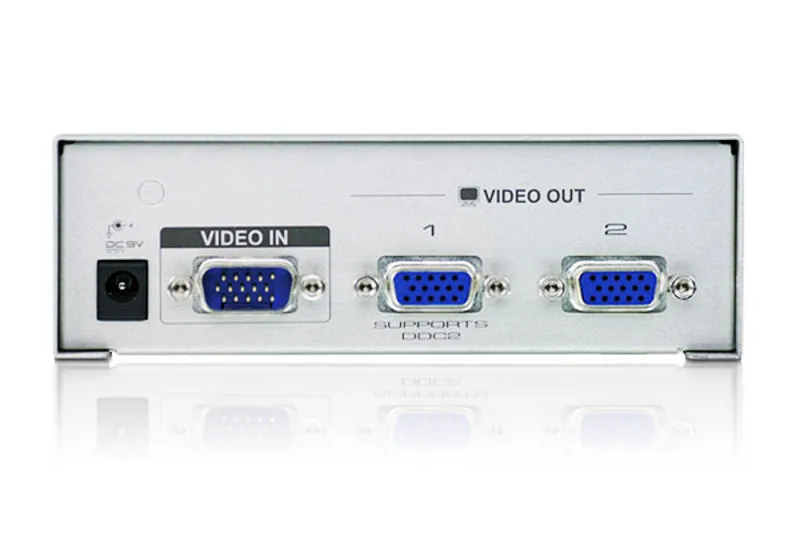 2 Port Video Splitter, 250MHZ