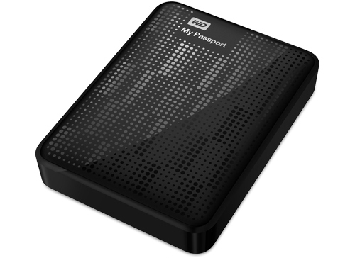 WD My Passport 320GB HDD USB3.0/2.0 2,5inch RTL external RoHS compliant Black