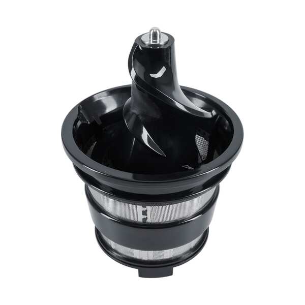 Steba E 400 Slow Juicer, 400 W, 1 L, Stainless Steel/Black