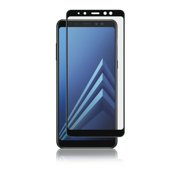 Panzer Samsung Galaxy A8 2018, Curved Glass, Black