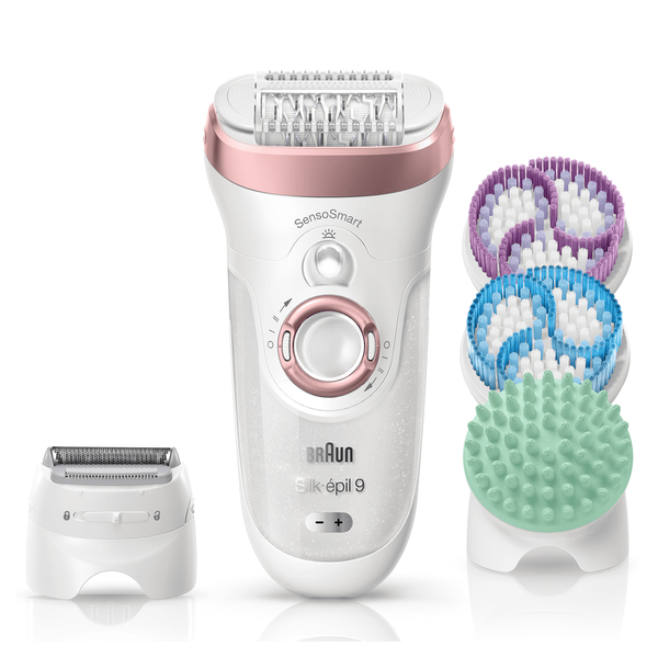 BRAUN EPILAATTORI SES9990 SKINSPA SENSOSMART. 4-in-1 epilaattori 13 lis&auml;osalla. &Auml;lyk&auml;s epilaattori SensoSmart-teknologialla. Wet&amp;Dry epilaattori, jota voit k&auml;yt