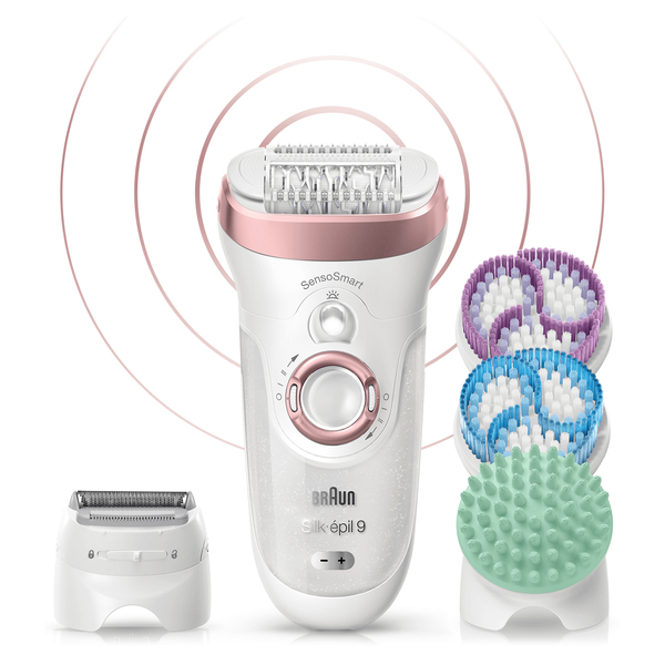 BRAUN EPILAATTORI SES9990 SKINSPA SENSOSMART. 4-in-1 epilaattori 13 lis&auml;osalla. &Auml;lyk&auml;s epilaattori SensoSmart-teknologialla. Wet&amp;Dry epilaattori, jota voit k&auml;yt