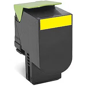 Lexmark 80C2SYE toner cartridge, Yellow