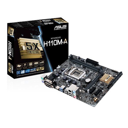 Asus H110M-A, mATX motherboard