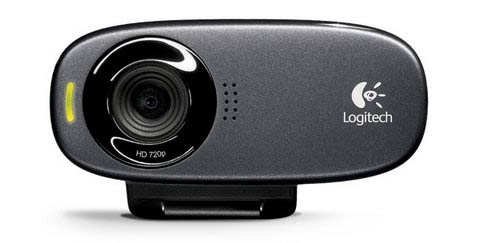 Logitech C310 HD - web camera, Black